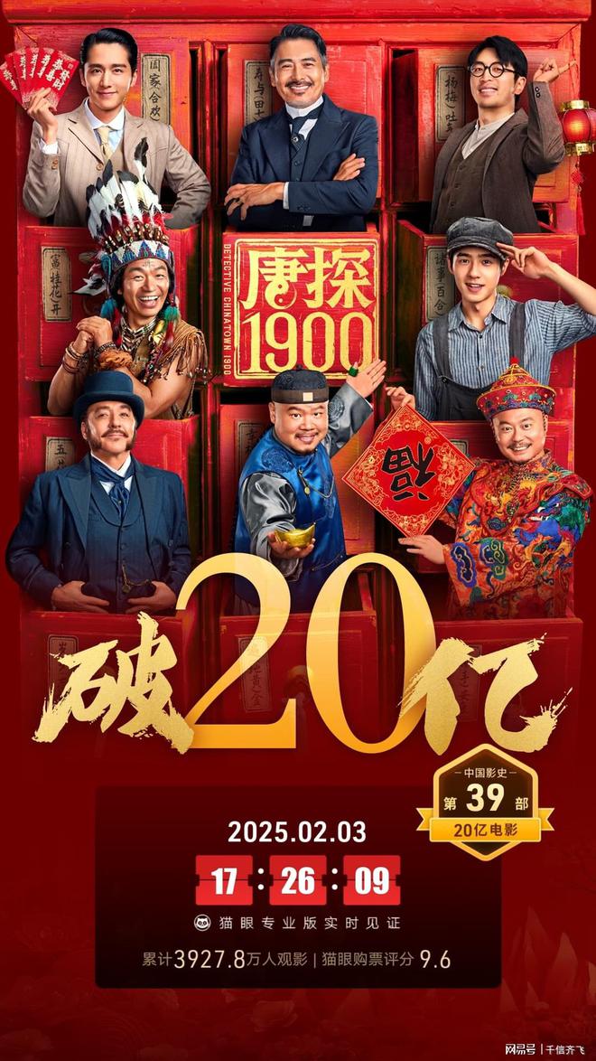 唐探1900票房破20亿，探案电影的魅力与成功解析