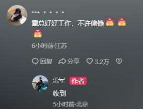 雷总你在小米是做什么的